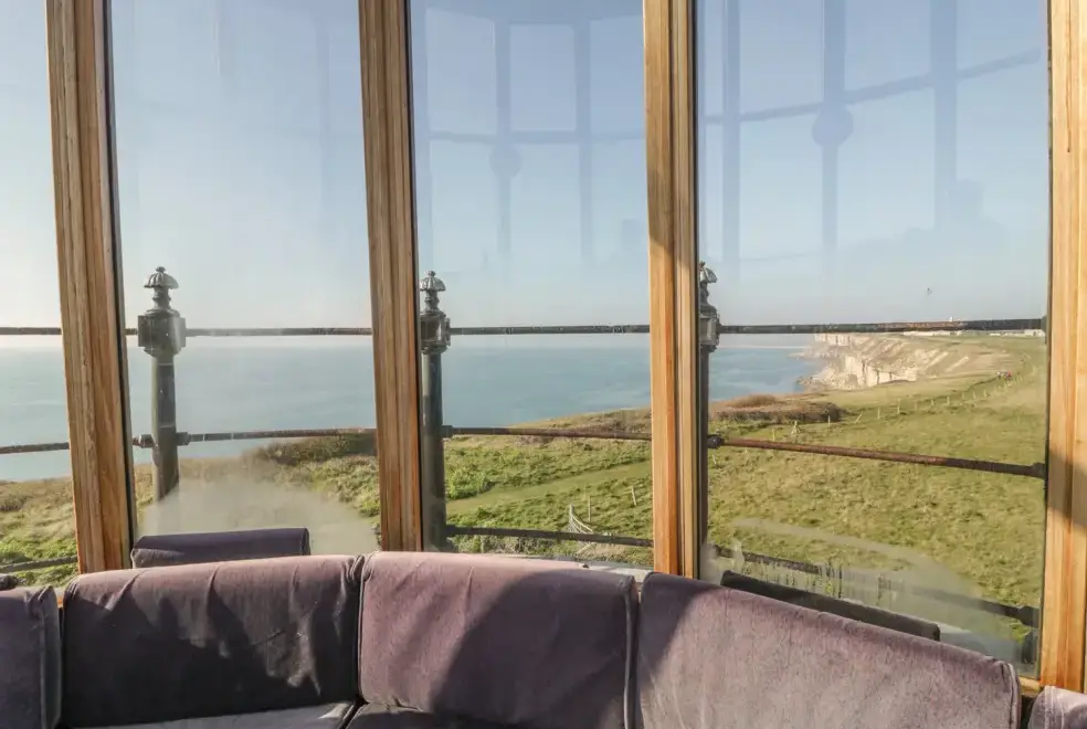 Sev view at Branscombe Holiday Cottage at Old Higher Lighthouse