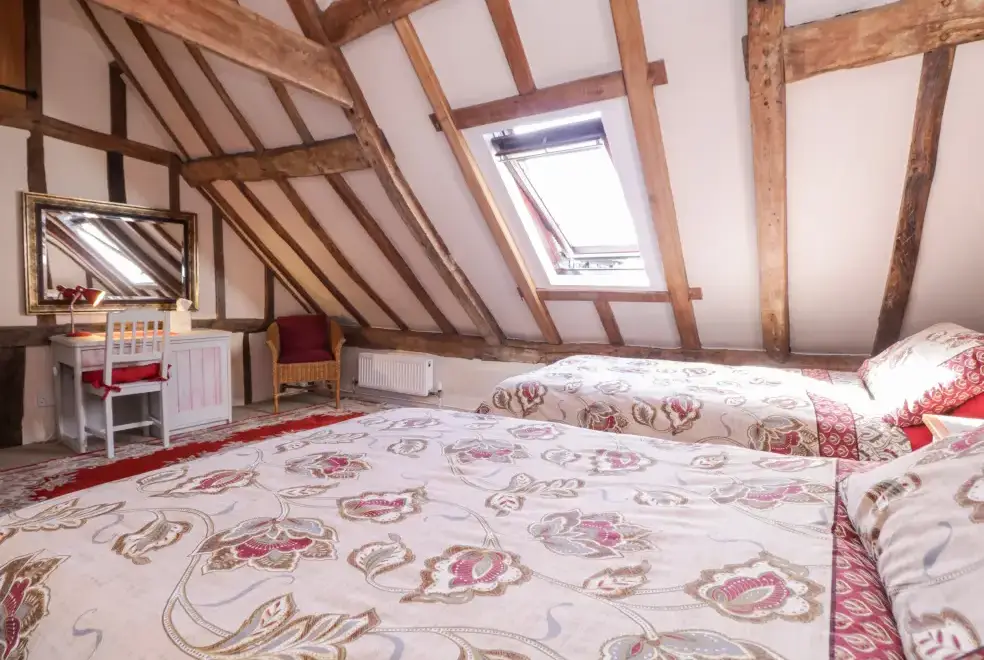 Bedroom at Brew Cottage