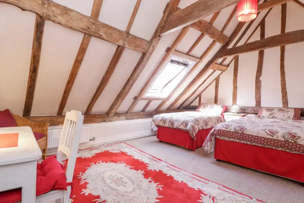 Bedroom at Brew Cottage