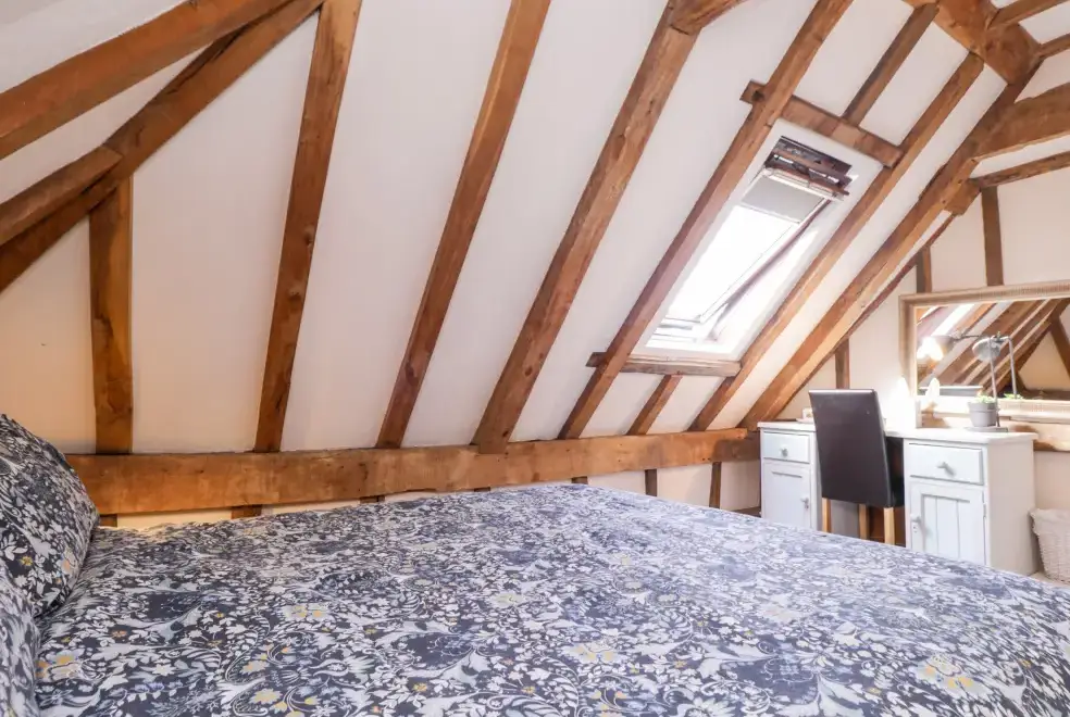 Bedroom at Brew Cottage