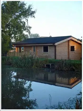 Briarcroft Fishery Lodge, from the outside