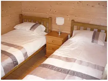 Bedroom at Briarcroft Fishery Lodge