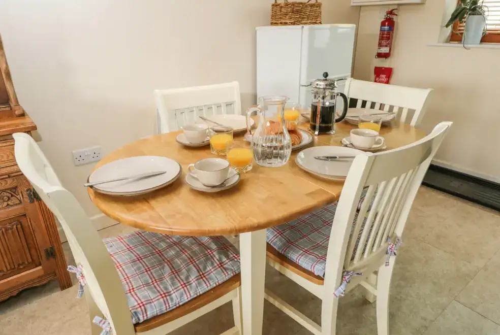 Dining room at Brindle Cottage