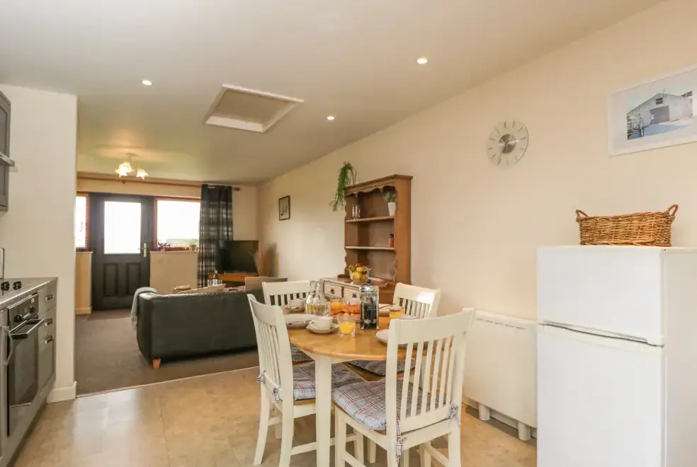 Kitchen/diner at Brindle Cottage