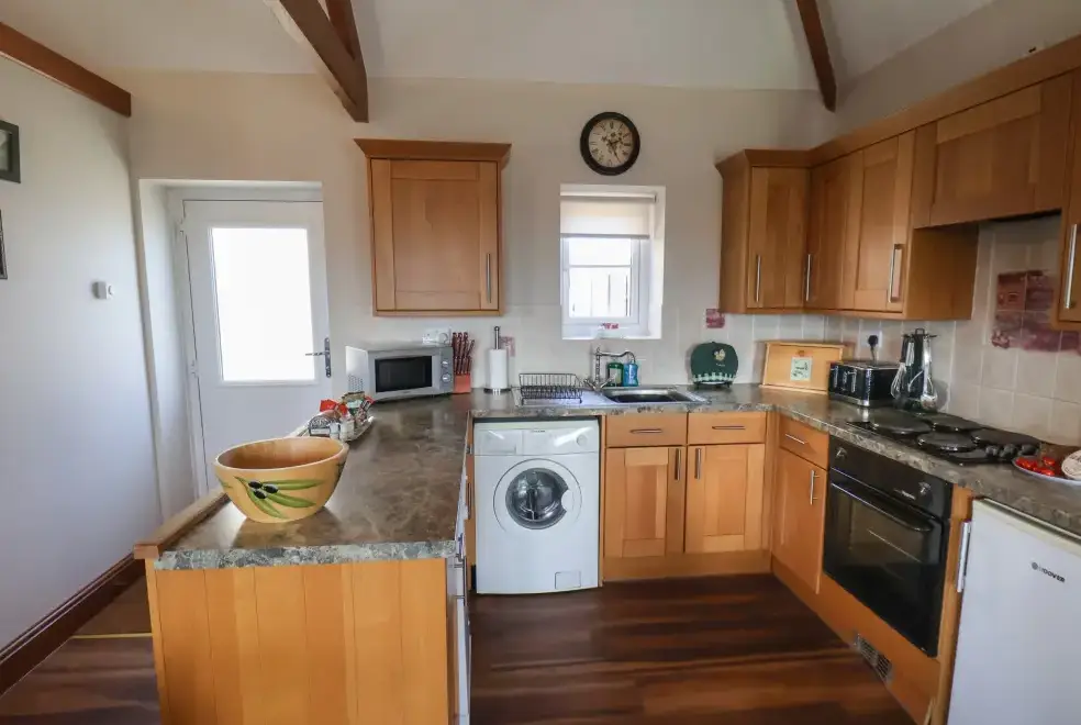 Kitchen/diner at Broadings Cottage at Broadings Farm