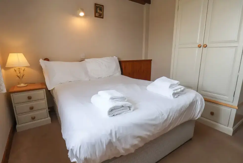 Bedroom at Broadings Cottage at Broadings Farm