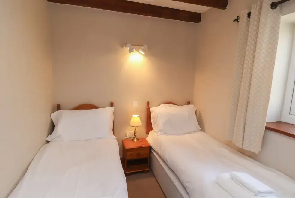 Bedroom at Broadings Cottage at Broadings Farm