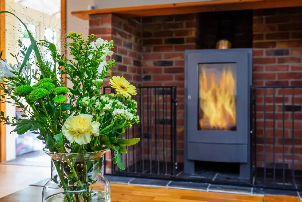 Drawing room at Broadleaf Lodge