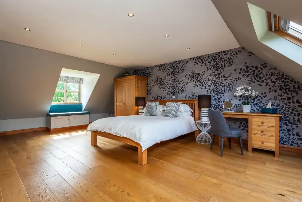 Bedroom at Broadleaf Lodge