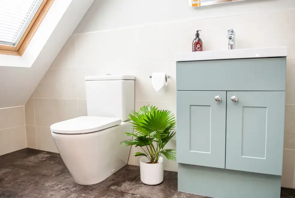 Ensuite bathroom at Broadleaf Lodge