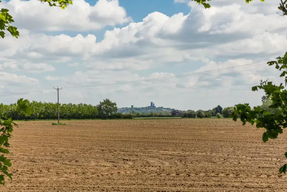 Countryside views at Broadleaf Lodge