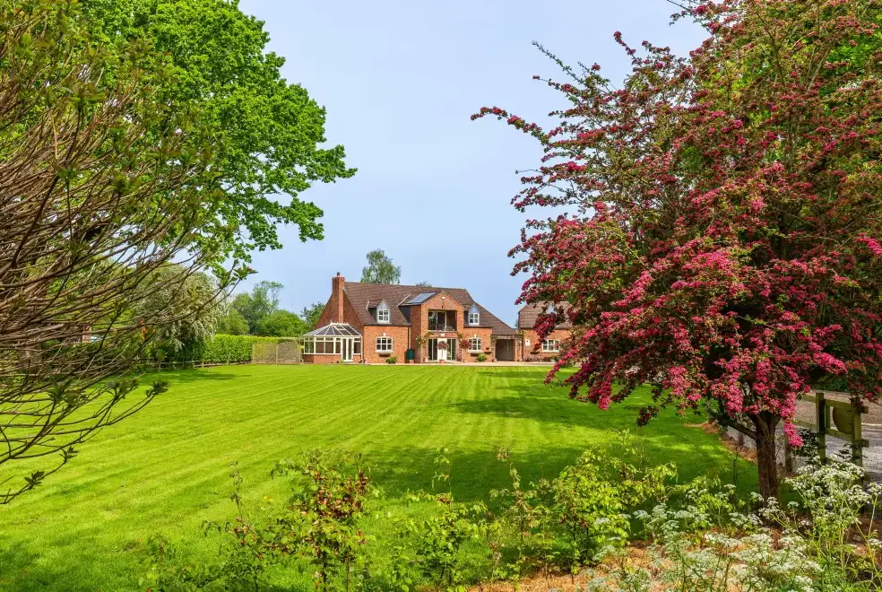 Countryside views at Broadleaf Lodge