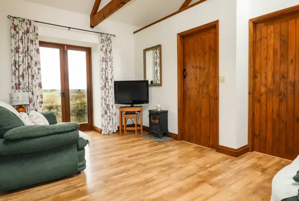 Lounge at Brock's Self-Catering Cornish Barn Conversion, The South West
