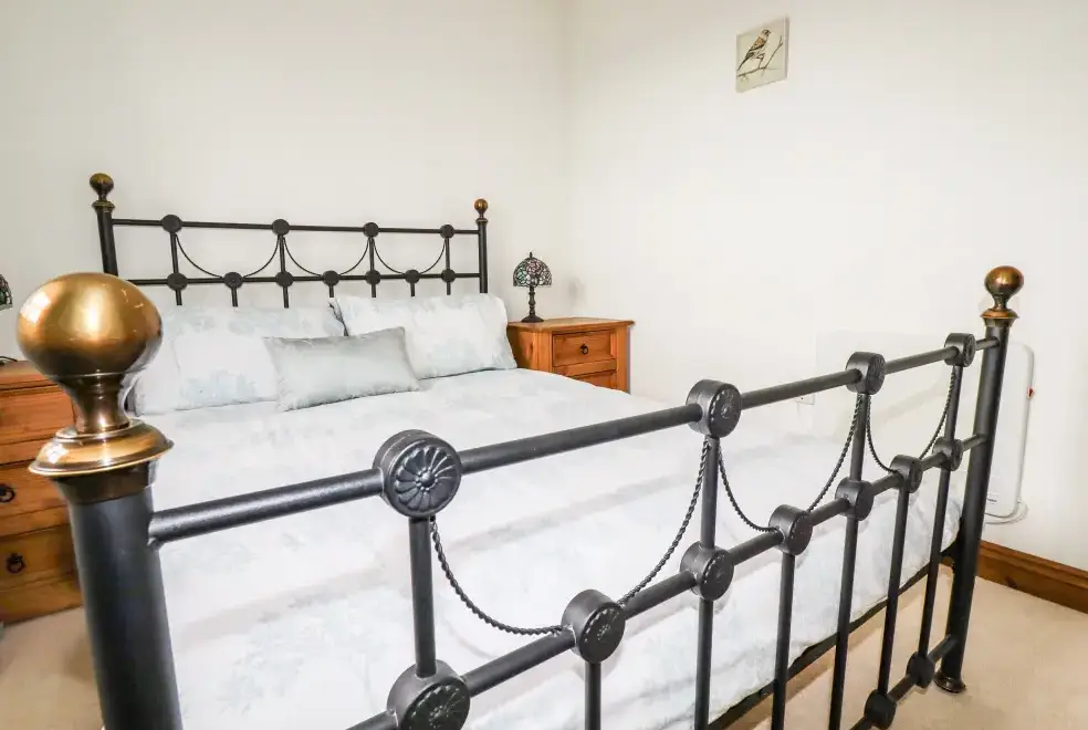 Bedroom at Brock's Self-Catering Cornish Barn Conversion, The South West