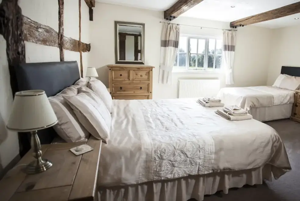 Bedroom at Brookbank farm
