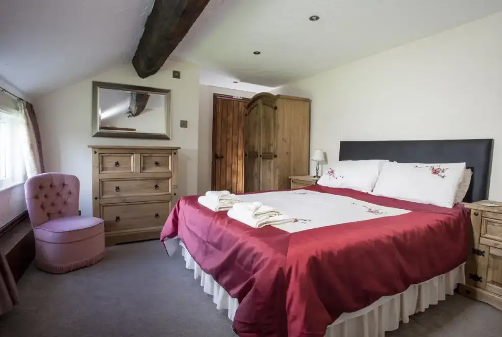 Bedroom at Brookbank farm