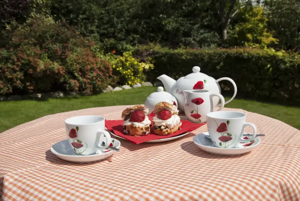 Garden furniture at Brookbank farm