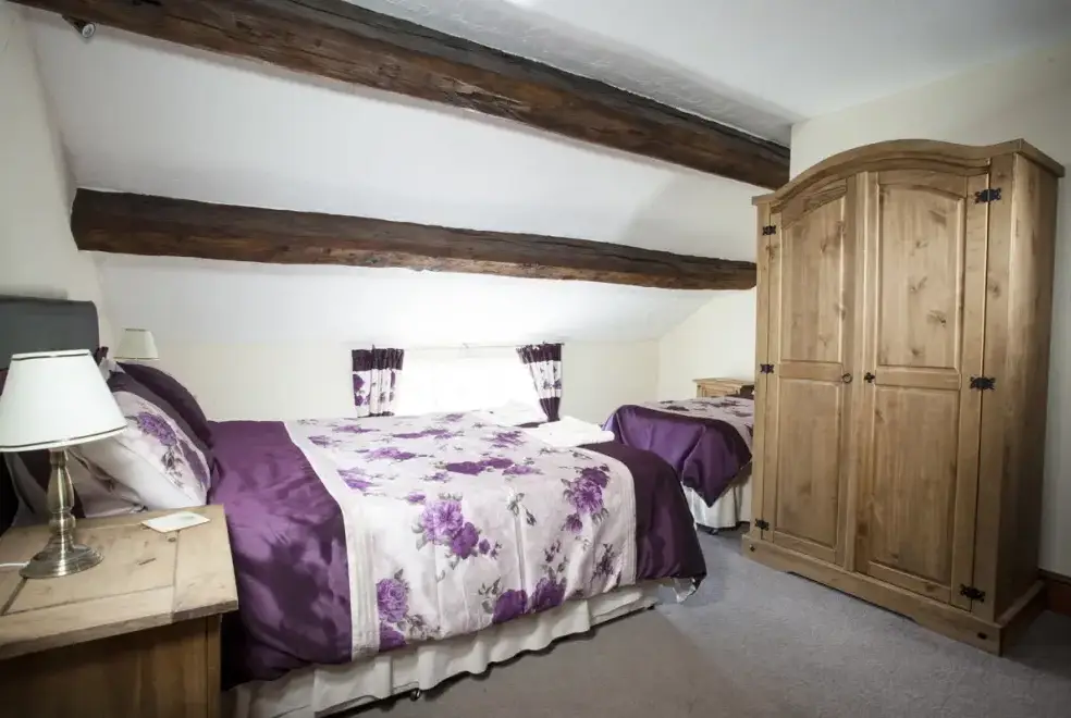 Bedroom at Brookbank farm
