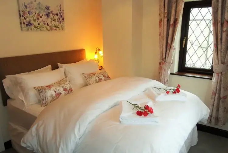 Bedroom at Brookside Retreat