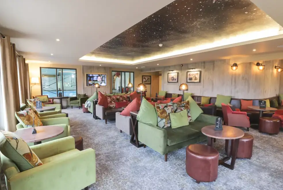 Lounge at Brunston Castle Lodge