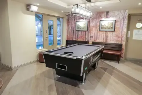 Games Room at Brunston Castle Lodge, Ayrshire