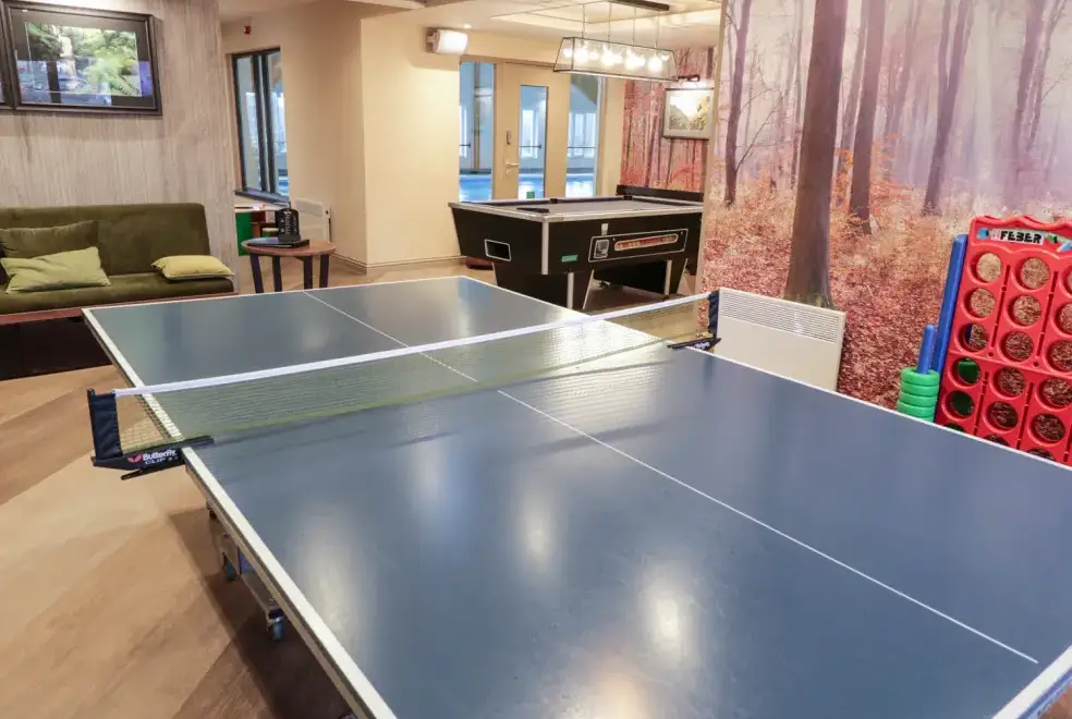 Games Room at Brunston Castle Lodge