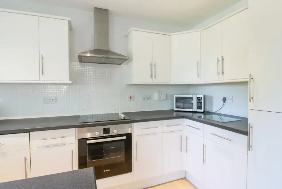 Well equipped kitchen at Brunston Castle Lodge