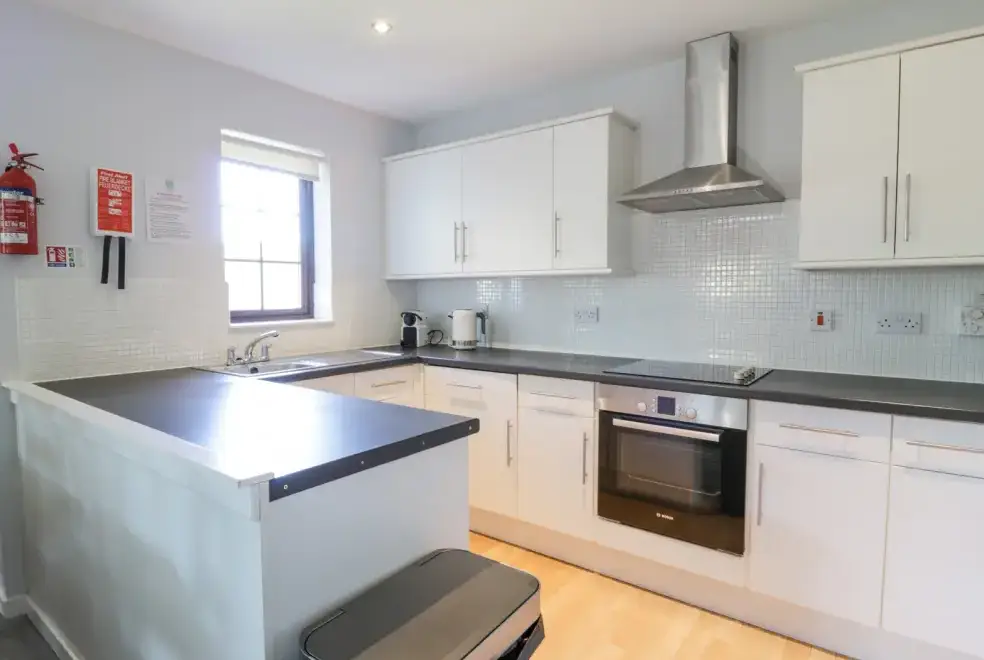 Kitchen/diner at Brunston Castle Lodge