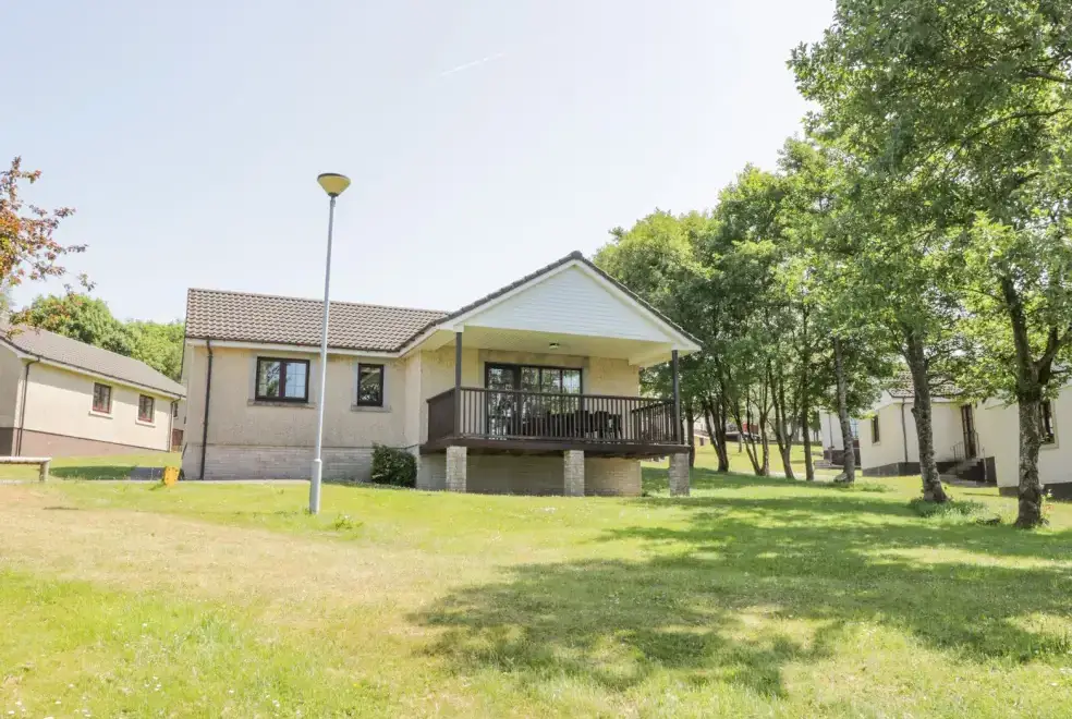 Brunston Castle Lodge, from the outside