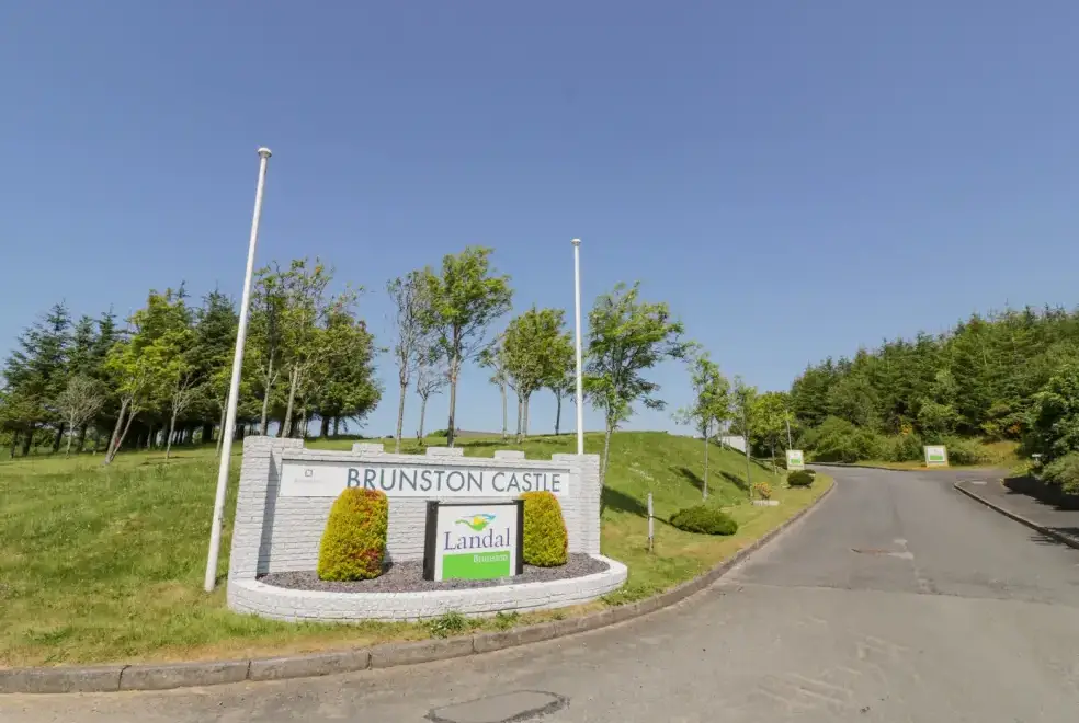 Brunston Castle Lodge, from the outside