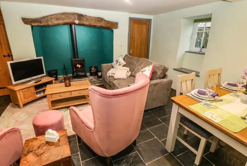 Lounge at Bryn Aber Bach