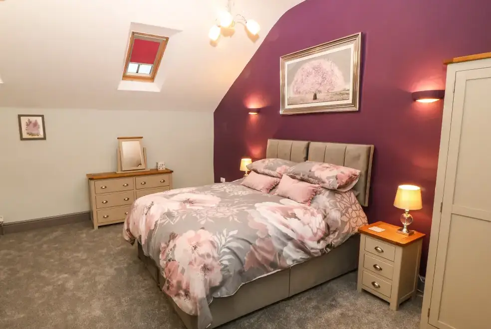 Bedroom at Bryn Aber Bach