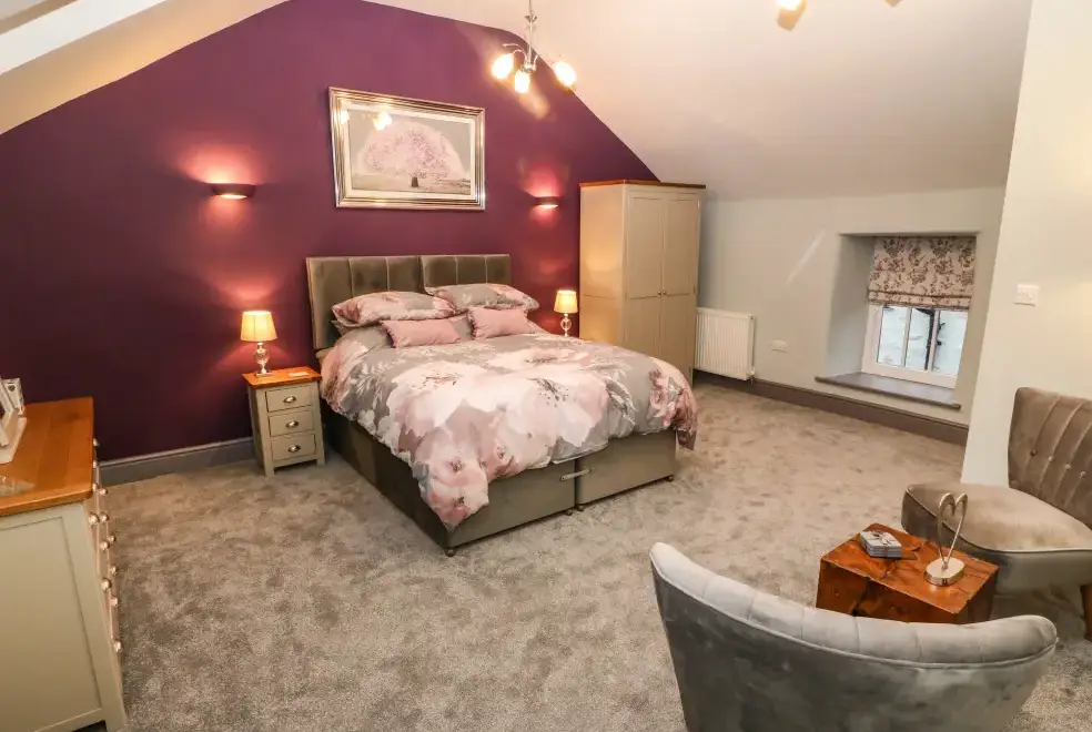 Bedroom at Bryn Aber Bach