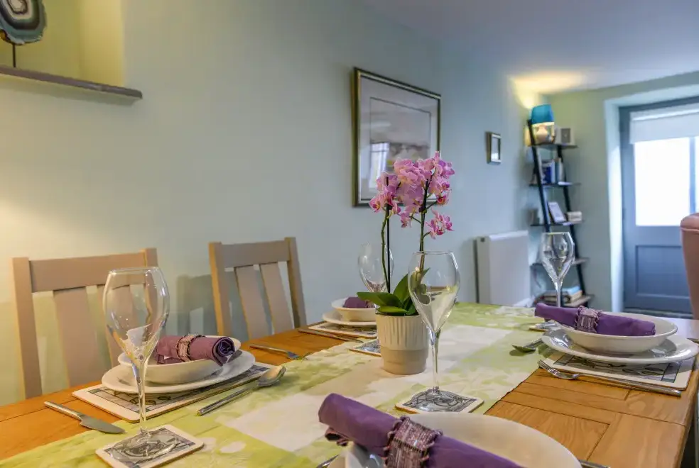 Dining room at Bryn Aber Bach