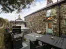 Patio area at Bryn Aber Bach - thumbnail photo