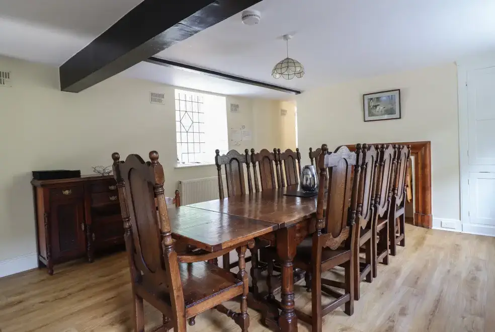 Dining room at Bryn Cemlyn