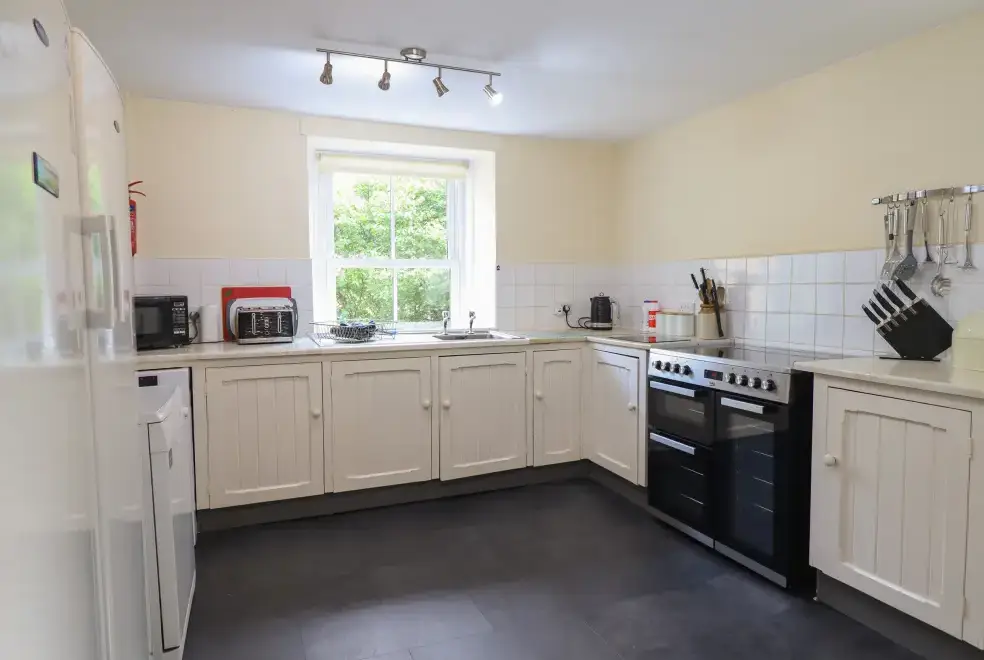 Kitchen/diner at Bryn Cemlyn