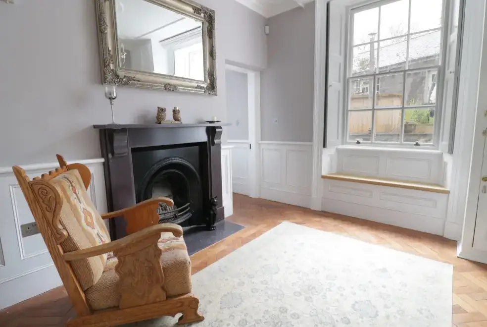 Drawing room at Bryn Derwen