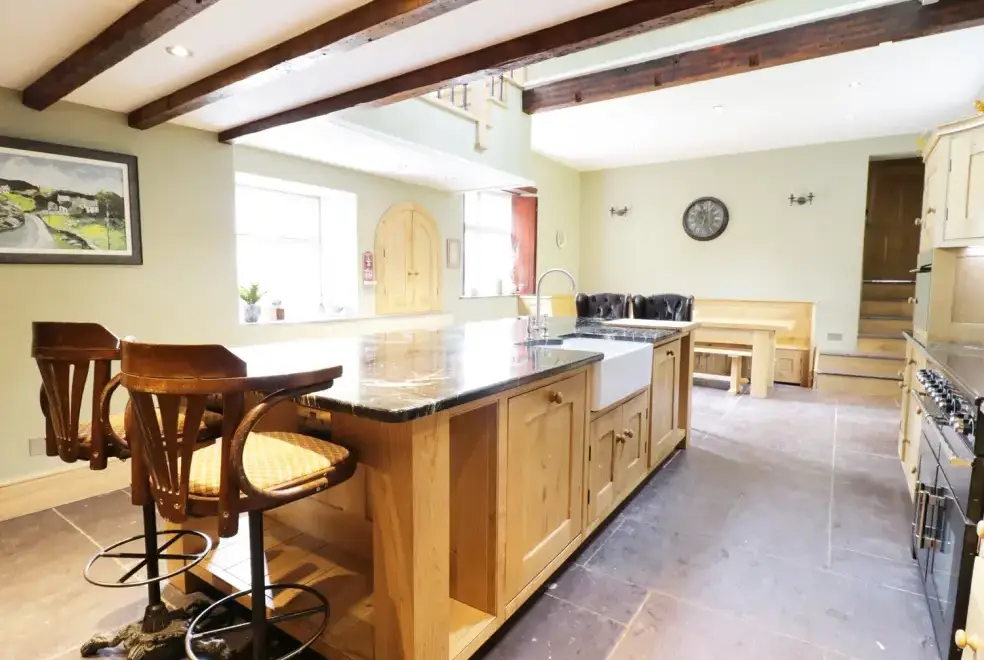 Kitchen/diner at Bryn Derwen