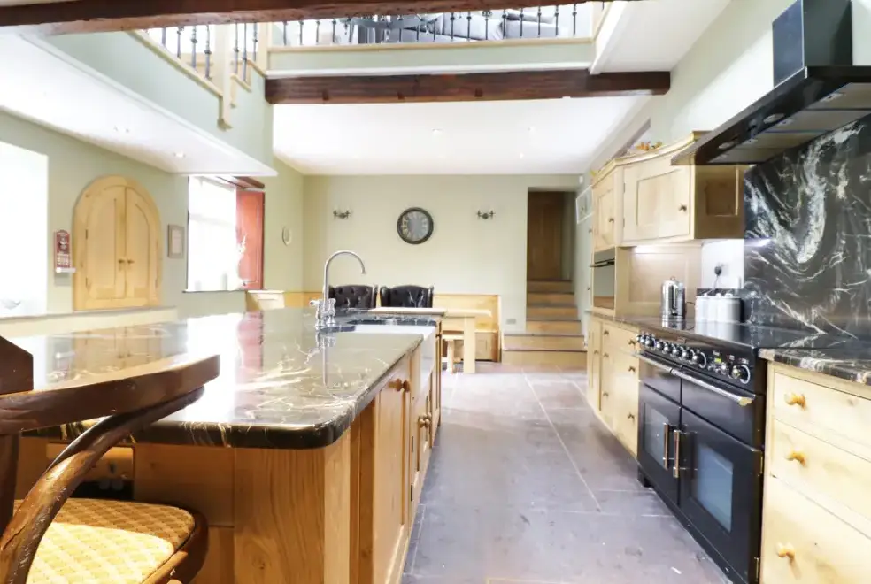 Kitchen/diner at Bryn Derwen