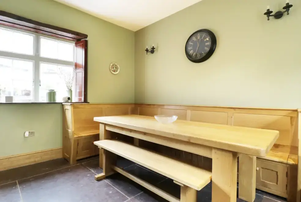 Kitchen/diner at Bryn Derwen