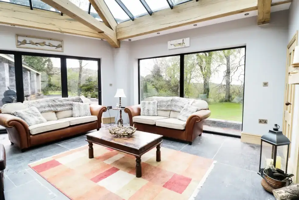 Conservatory at Bryn Derwen