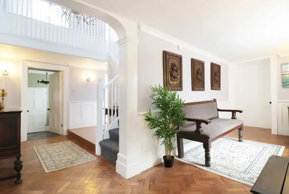 Hallway at Bryn Derwen