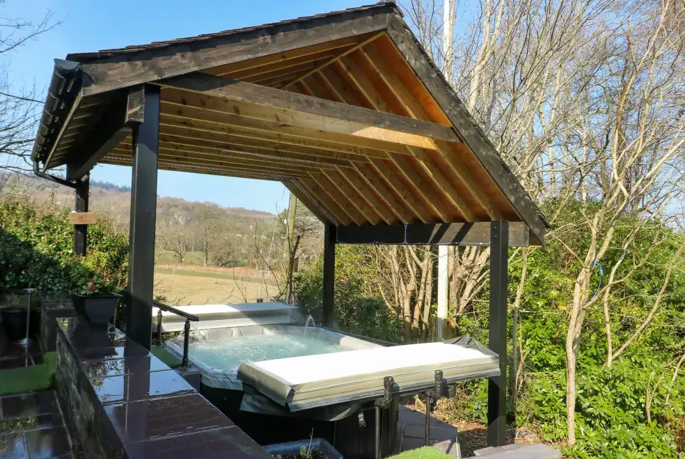 Private Hot Tub at Bryn Derwen
