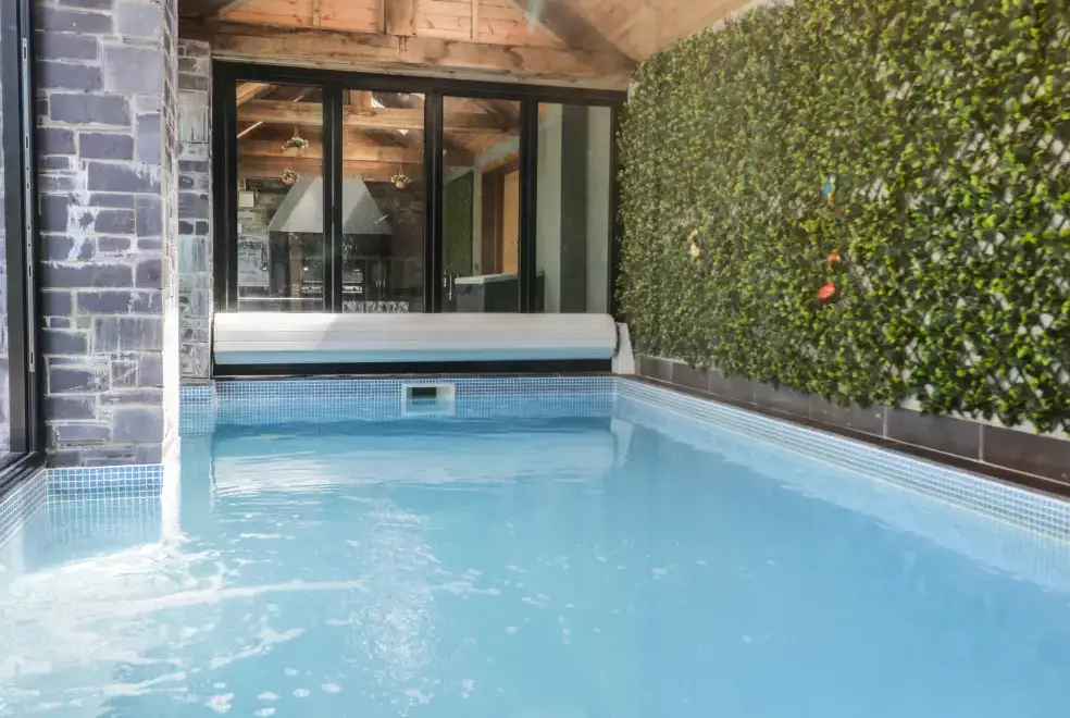 Private Swimming Pool at Bryn Derwen