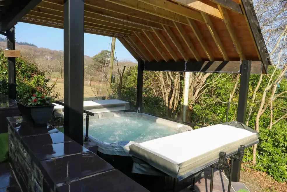 Private Hot Tub at Bryn Derwen