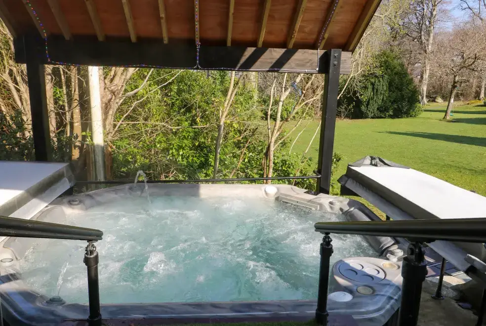 Private Hot Tub at Bryn Derwen