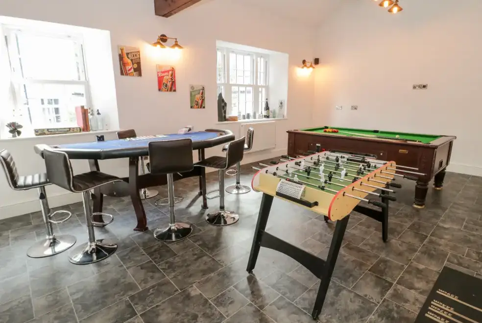 Games Room at Bryn Derwen
