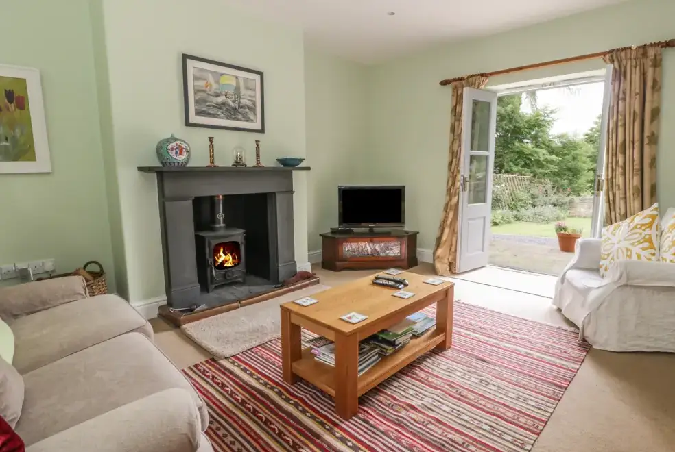 Lounge at Bryn Howell Holiday Barn