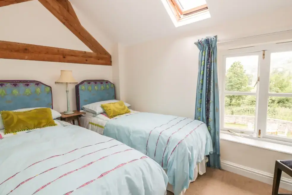Bedroom at Bryn Howell Holiday Barn